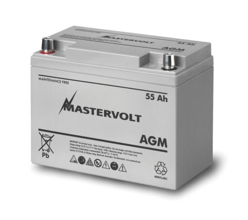 Mastervolt AGM 12V 55Ah Battery