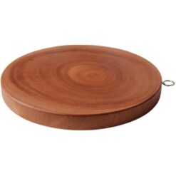S Natural Hardwood Hygienic Kitchen Cutting Wooden Chopping Board Round