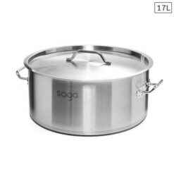 Stock Pot 17 L Top Grade Thick Stainless Steel Stockpot 18/10