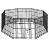 i.Pet 24" 8 Panel Pet Dog Playpen Puppy Exercise Cage Enclosure Play Pen Fence