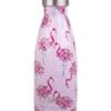 Oasis Stainless Steel Double Wall Insulated Drink Bottle 350Ml - Flamingos 8877FO