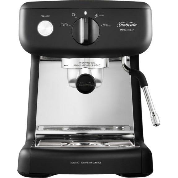 Sunbeam Mini Barista Espresso Machine Black Big Tools
