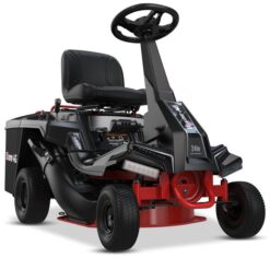 PRE-ORDER BAUMR-AG 24" Ride On Lawn Mower, Lithium Electric Start System, 6HP 224cc, 5 Cut Heights, Catcher and Mulch Kit