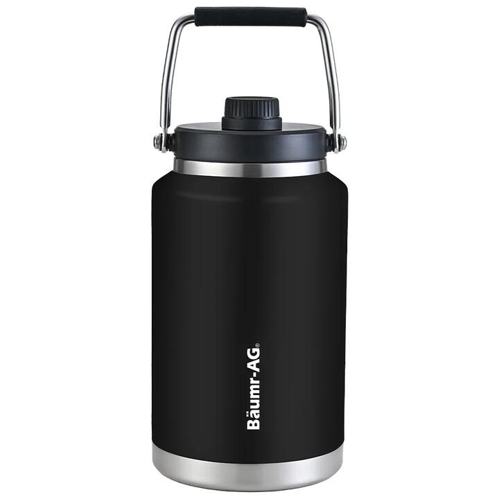 BAUMR-AG 3.8L Double Wall Insulated Stainless Steel Water Bottle, Drink ...