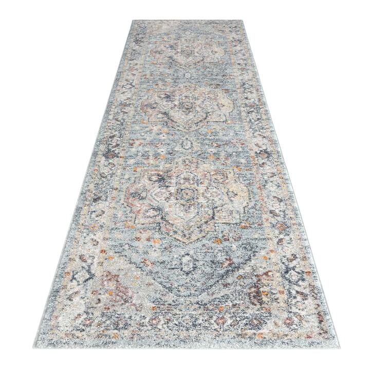 Ornate Persian Vintage Rug Blue 120x170 Big Tools