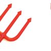 110cm HALLOWEEN RED DEVIL TRIDENT Fork Fancy Dress Costume Party Stick Accessory