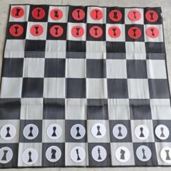 3m x 3m Gazebo mat with game pieces