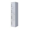 4-Door Vertical Locker for Office Gym Shed School Home Storage