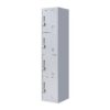 4-Door Vertical Locker for Office Gym Shed School Home Storage