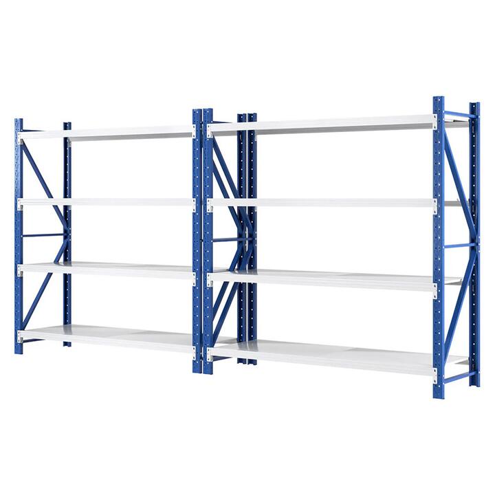 4Mx2M Garage Shelving Warehouse Rack Blue 4Mx2M Garage Shelving Warehouse Rack Blue