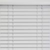 50mm Embossed Grain PVC Faux Wood Venetian Blinds White