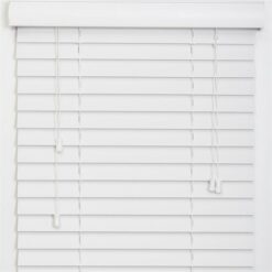 50mm Smooth Slat PVC Venetian Blinds White/Stone