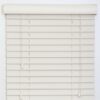 50mm Smooth Slat PVC Venetian Blinds White/Stone 50mm Smooth Slat PVC Venetian Blinds White/Stone