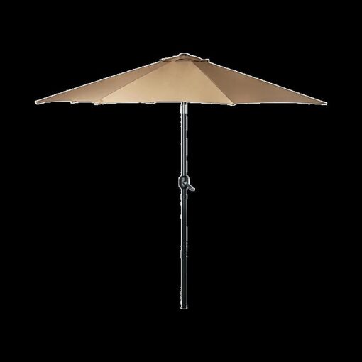 9FT Patio Umbrella Outdoor Garden Table Umbrella with 8 Sturdy Ribs