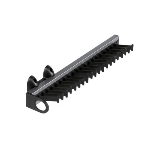 A Series Slide Out Wardrobe Tie Rack - Side Mount - Holds 20 Ties