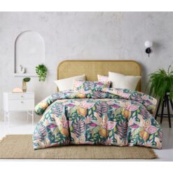 Accessorize Carmila Linen Cotton Quilt Cover Set, King