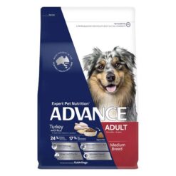 Advance Adult Medium Breed Turkey With Rice Dry Dog Food 3 Kg