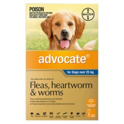 Advocate For Dogs Over 25 Kg (Extra Large Dogs) Blue 1 Dose