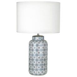 Afra Ceramic Base Table Lamp