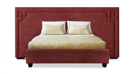Allison custom upholstered wide bed head