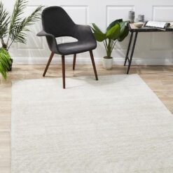 Allure Ivory Cotton Rayon Rug by Rug Culture - 225X155CM
