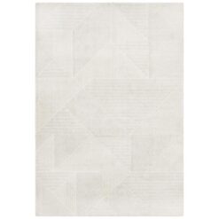 Alpine No.822 Modern Rug, 230x160cm, Light Grey