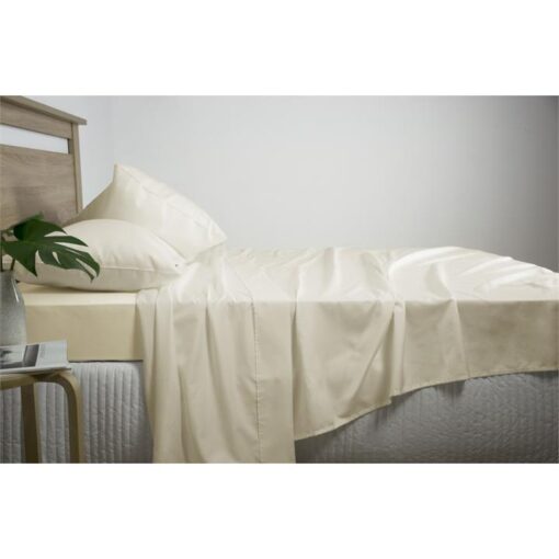 Ardor 2500TC Cotton Rich Sheet Set, King, Linen