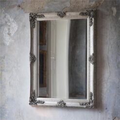 Arley Wall Mirror, 110cm, Silver