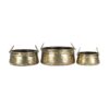 Artella 3 Piece Vintage Iron Pot Set