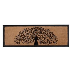 Arylla Rubber Boarded Coir Doormat, 120x40cm