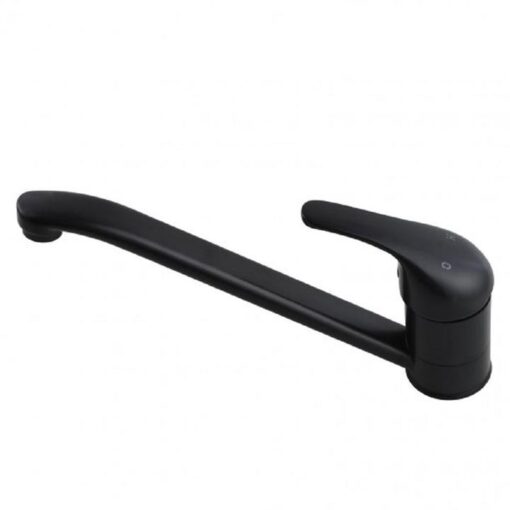 Ascend Single Lever Kitchen Mixer Tap - Matte Black