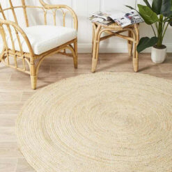Atrium Polo Bleach By Rug Culture - 120X120cm ROUND