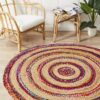 Atrium Target Multi By Rug Culture - 120X120CM ROUND