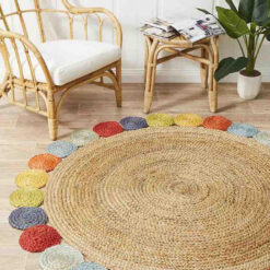 Atrium Tutti Multi By Rug Culture - 240x240CM ROUND
