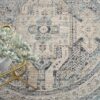 Aubre Contemporary Area Rug - Charcoal - 240x240