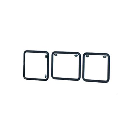 Aussie Traveller 700x600 Black Service Door with Side Hinge & Twin Lock Aussie Traveller 700x600 Black Service Door with Side Hinge & Twin Lock