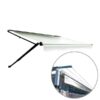 Aussie Traveller Sunburst Classic Roller Tube 16' Charcoal/Black Awning