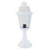 Avignon Italian Made IP43 Exterior Pillar Lantern, White