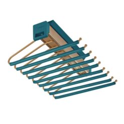 B Series Trousers Holder - Top Mount - Holds 9 Pairs - Teal Finish
