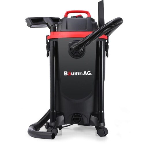 BAUMR-AG 30L 1200W Wet and Dry Vacuum Cleaner, with Blower, for Car, Workshop, Carpet