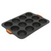 Bakemaster Reinforced Silicone 12 Cup Dome Tray
