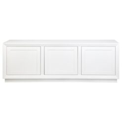 Balmain 3 Door Buffet Table, 200cm, White