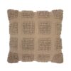 Bambury Dawson Cotton Scatter Cushion, Almond