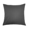 Bambury Melville Cotton Waffle European Pillowcase, Dark Grey