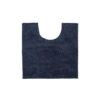 Bambury Microplush Contour Bath Mat, Navy