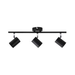 Baril Spotlight, 3 Light, Black