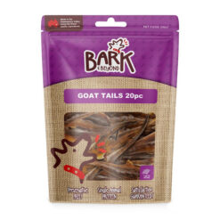 Bark & Beyond Goat Tails Dog Treats 20 Piece
