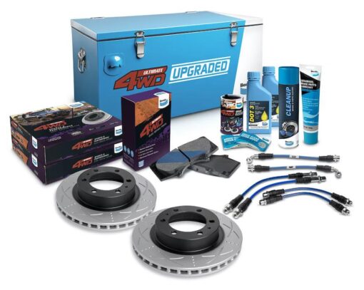 Bendix Ultimate 4WD Brake Upgrade Kit U4WD-BUK80 to suit Toyota Fj Cruiser (2005-2018) GSJ1