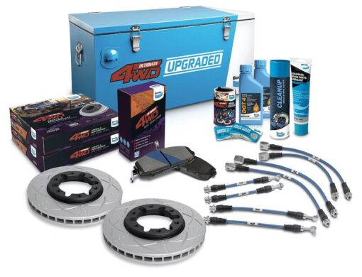 Bendix Ultimate 4WD Brake Upgrade Kit with 2 inch Lift to suit Nissan Patrol (1998-2016) Y61 GU & (1999-2016) TY61 GU Y61