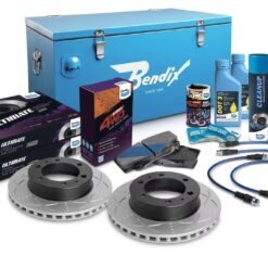 Bendix Ultimate 4WD Brake Upgrade Kit without VSC to suit Toyota Hilux (2005-2015) GGN25 & (2005-2015) KUN26